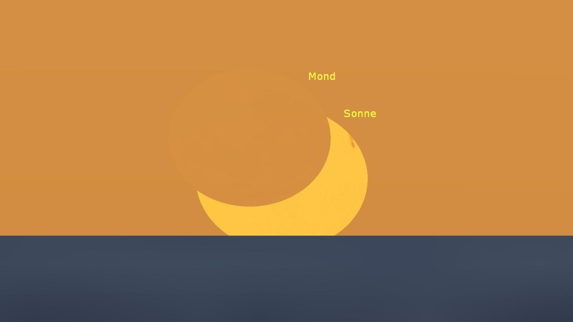 Doppelte Freude am Südpol: Dort geht heute die Sonne auf. Zum Wiedersehen mit unserem Stern nach einem halben Jahr Polarnacht gibt es gleich eine Finsternis. 