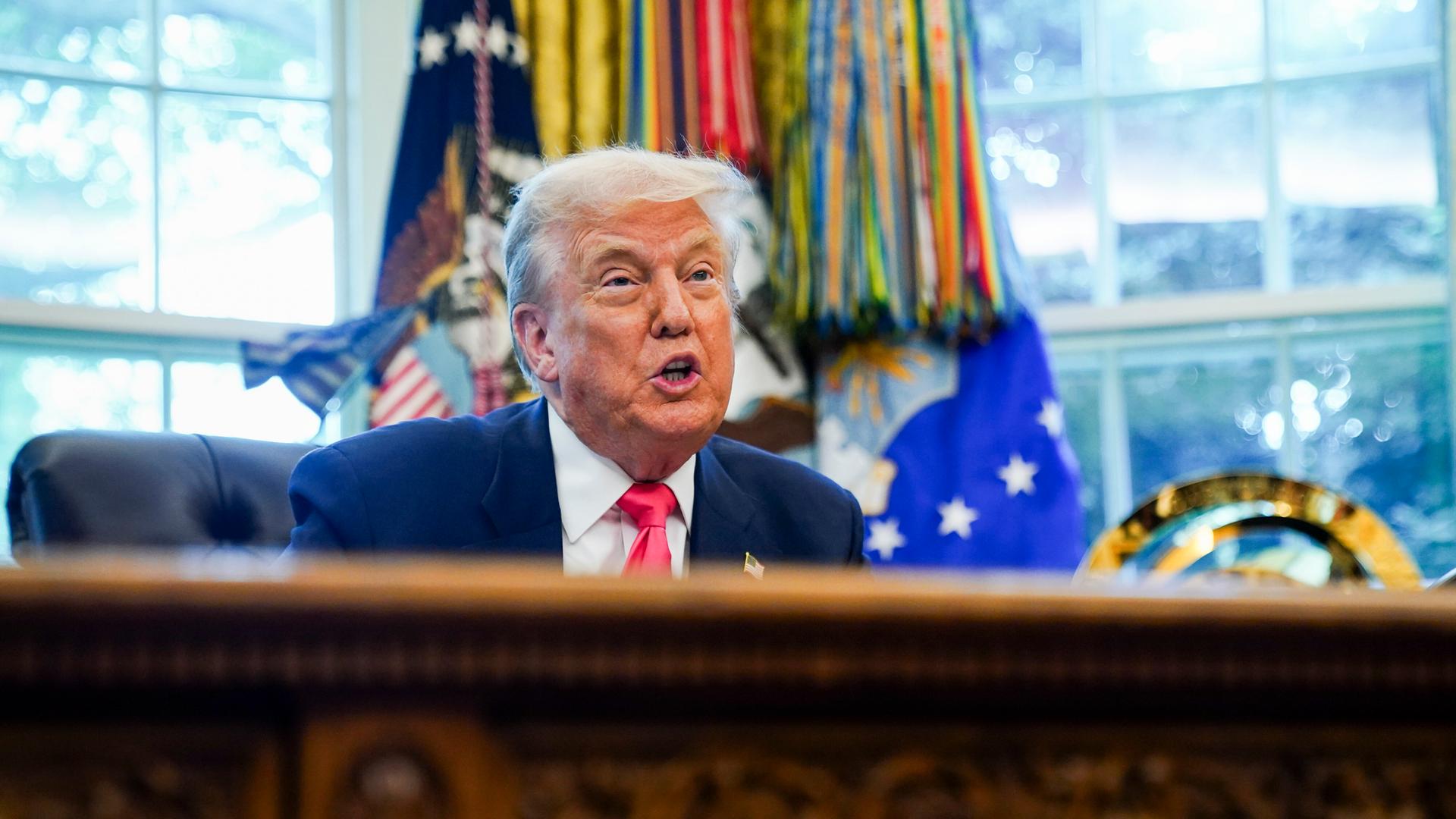 Trump im Oval Office 